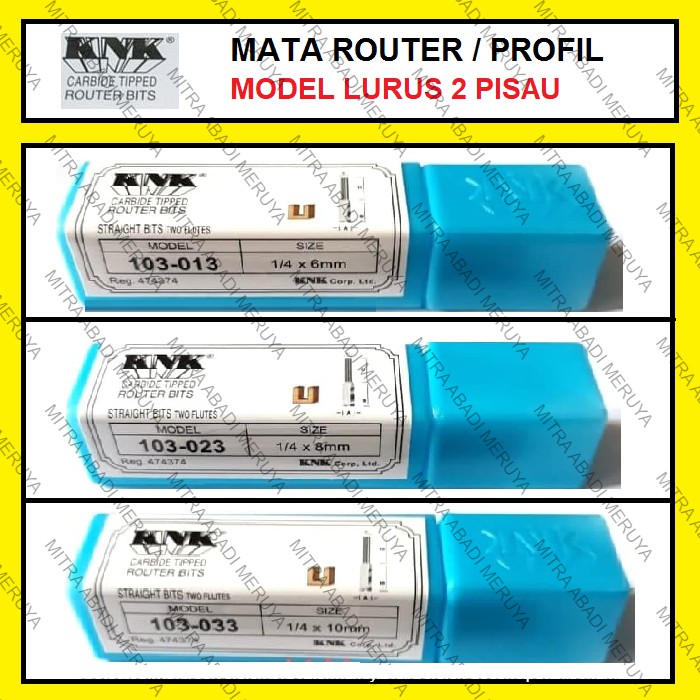 Mata Profil Router Bit Mata Ruter KNK 103