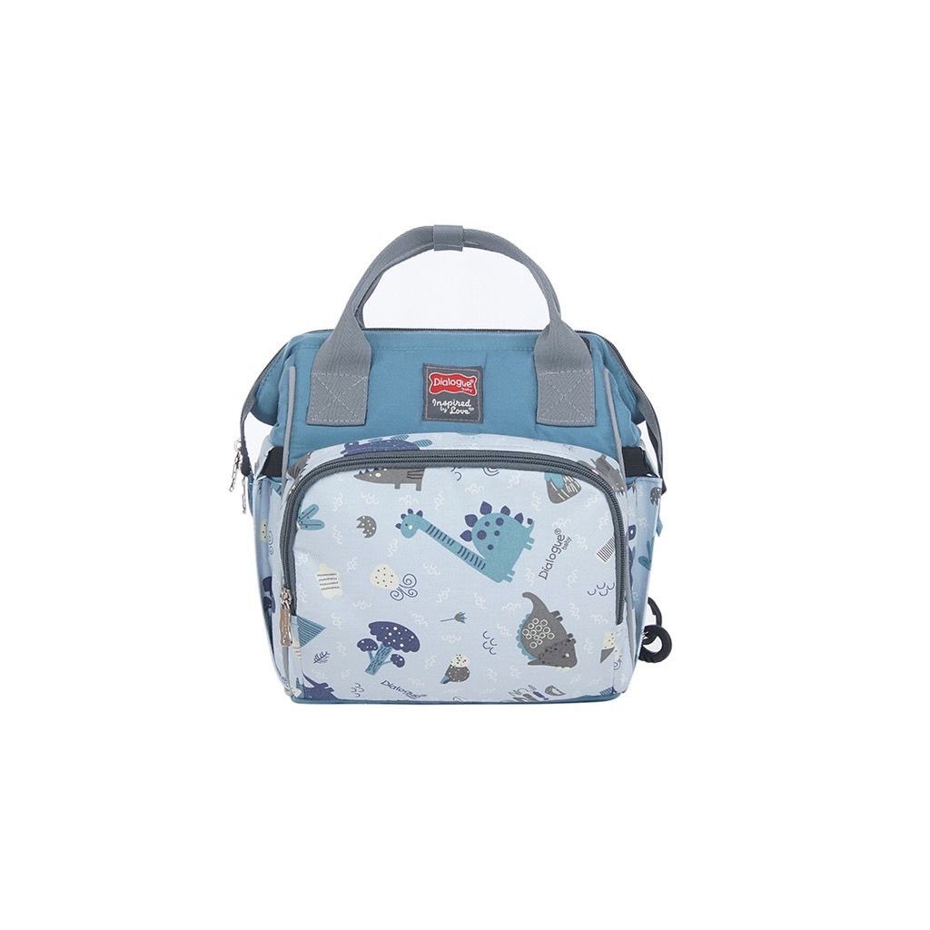 Dialogue Baby Tas Bayi Kecil 3in1 Dino Fun Series DGT7253 - Baby Diaper Bag /Tas Perlengkapan bayi