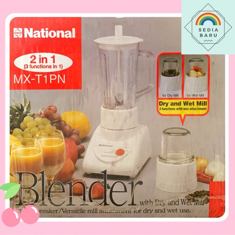 Blender National asli MX-T1PN 1 liter