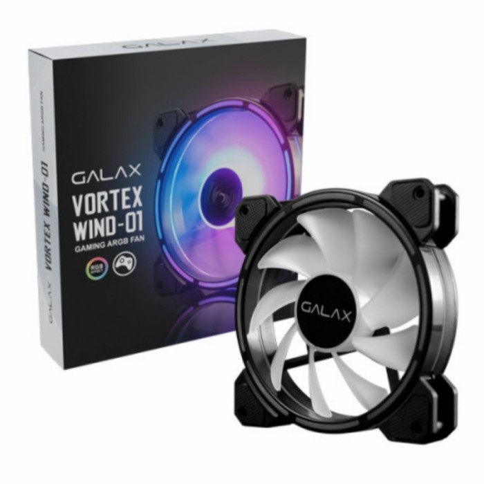 Fan Casing GALAX FAN Vortex Wind-01 (VW-01) A-RGB 12CM Fan 1100RPM