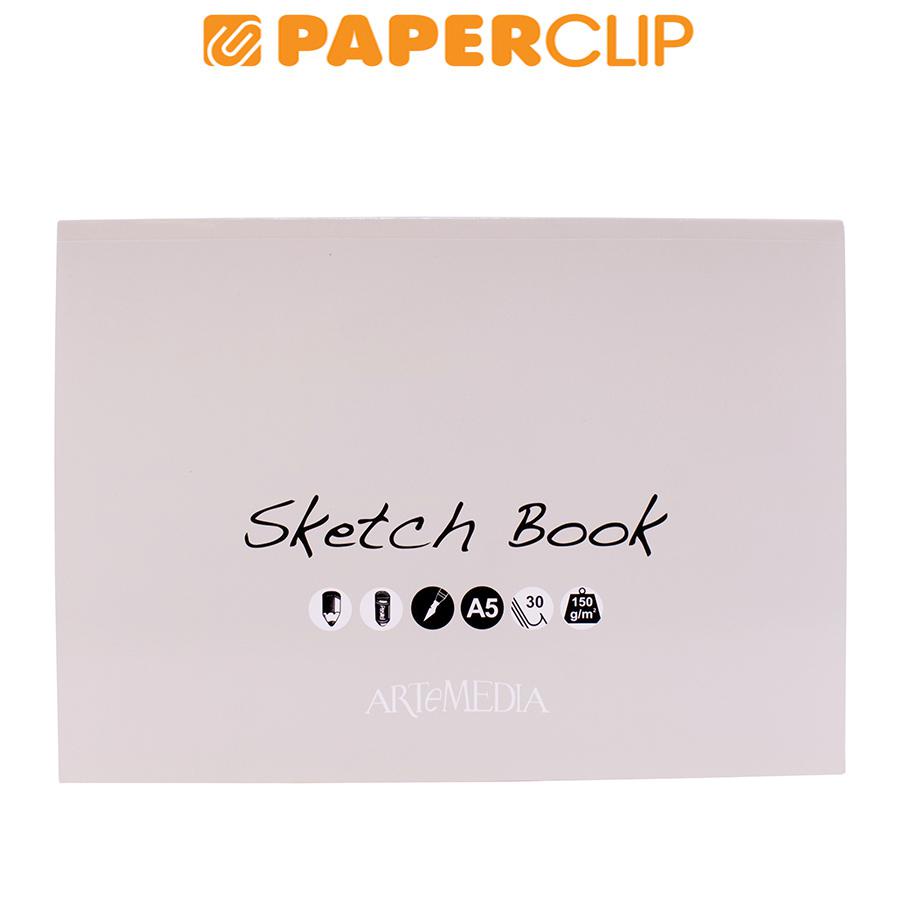 

SKETCHBOOK ARTEMEDIA SB3-515030 A5 150 GSM GREY 30 SHEET