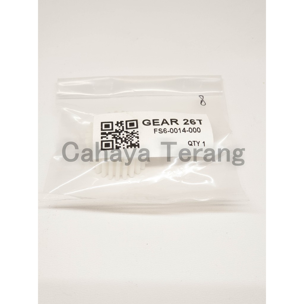 Gear 26T FS6-0014-000 Mesin Fotocopy Canon IR 5000 6570 5075 Lokal