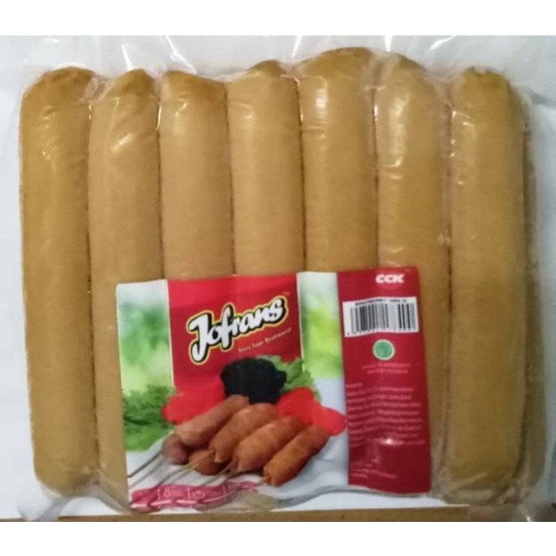

JOFRANS Sosis Bratwurst Sapi Rasa Original Berat 1000 gr isi 14 pcs