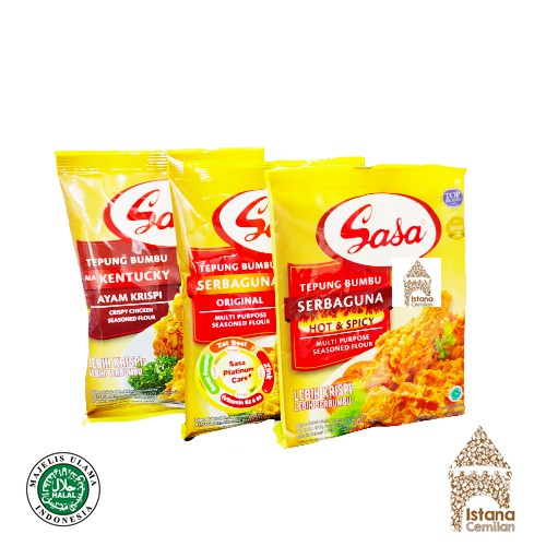

Sasa Tepung Bumbu Serba Guna / Kentucky / Bakwan 75Gram