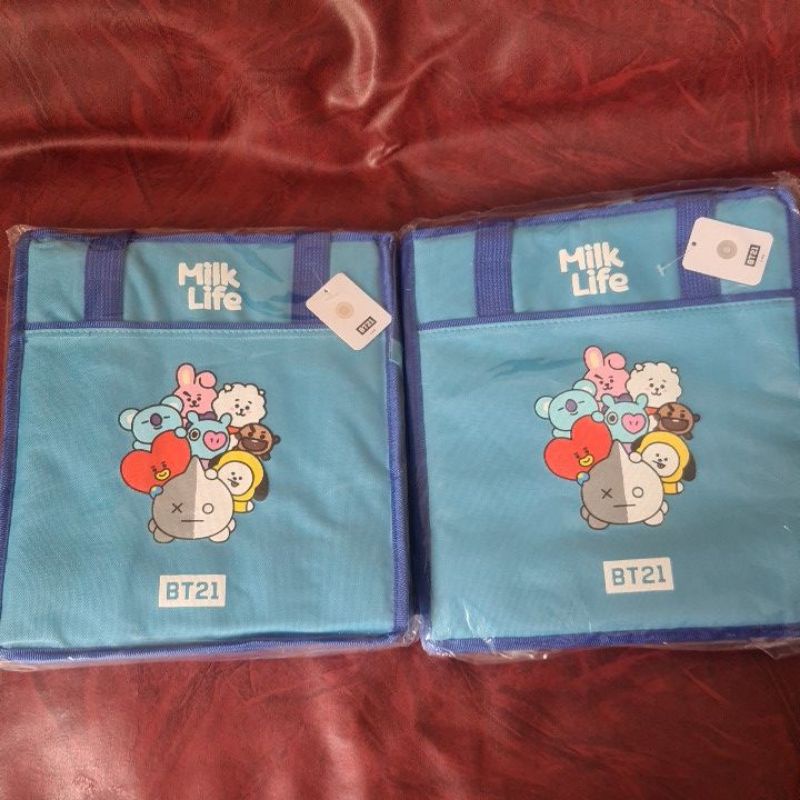 Milk Life Cooler Bag BT21 BTS