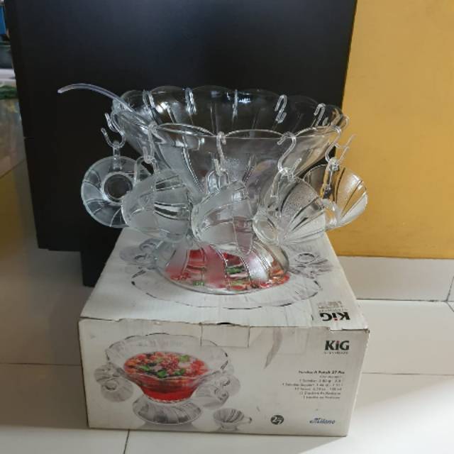 Set gelas kaca cocktail KIG Glassware Milano