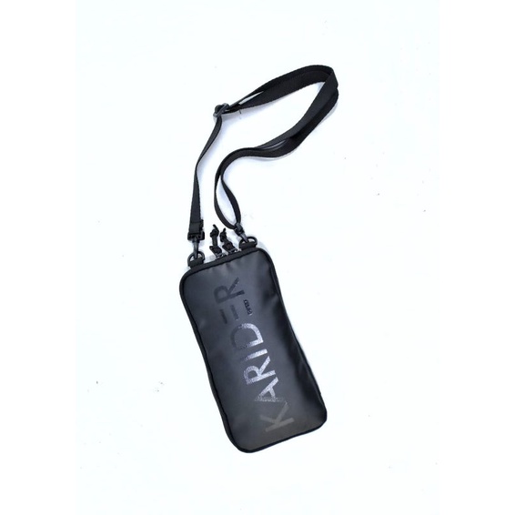 Tas slempang wanita/pria premium hanging wallet karider/waterproof / anti air