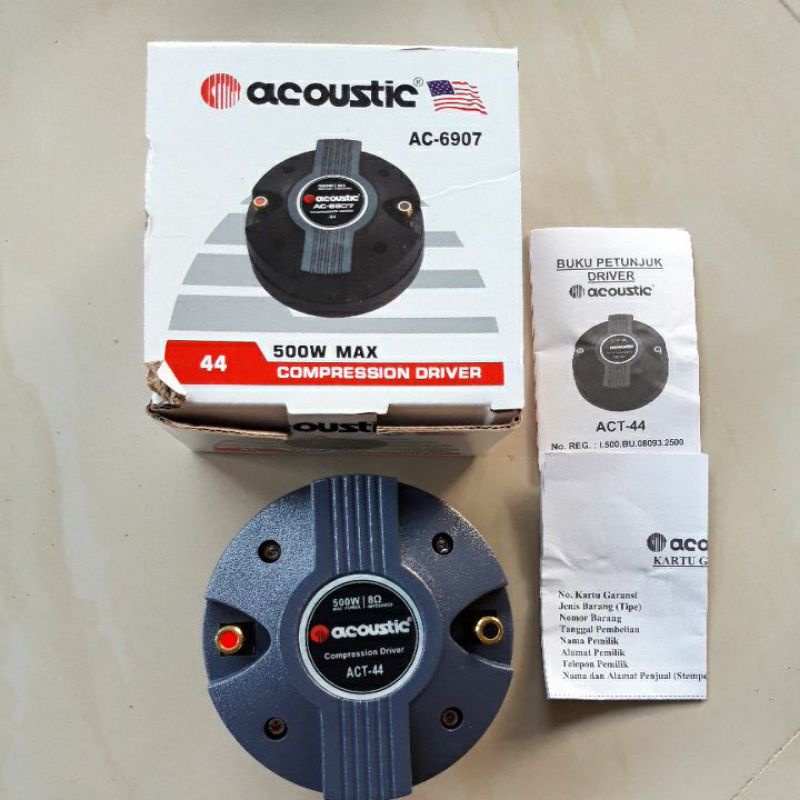 Tweeter ACOUSTIC 44 500watt