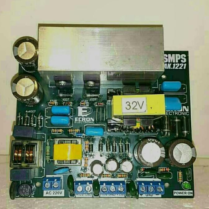 TRAFO SMPS SWITCHING 6A CT 32V EXTRA 1.5A CT15V &0-12V