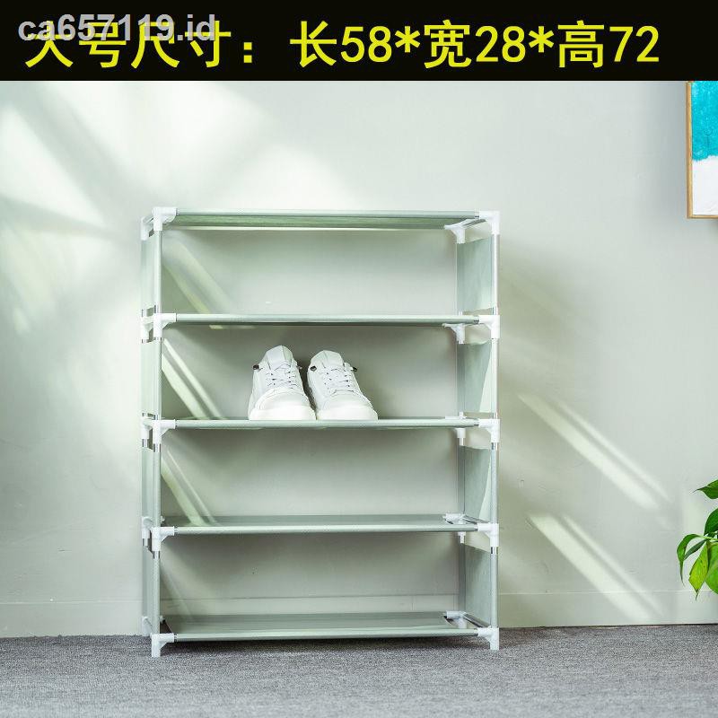 Simple Shoe Rack Multilayer Shelf Ark Small Household Economic Student Dormitory Put Receive A Case Shopee Indonesia