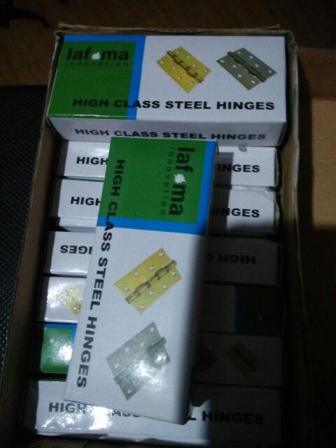 Engsel Lafuma 3 Inch Putih Bagus - Engsel Jendela Murah - Engsel Tebal