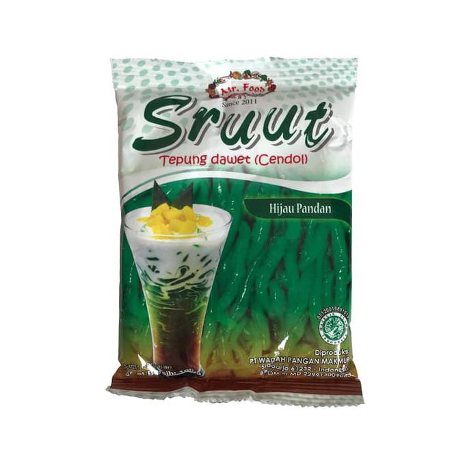 

Sale!! Mr.Food Sruut Tepung Cendol / Dawet 100Gr Terbaru