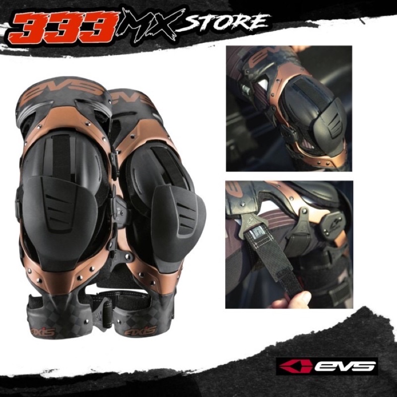 KNEE BRACE EVS PRO CARBON.PELINDUNG LUTUT CROSS EVS AXIS PRO ORI