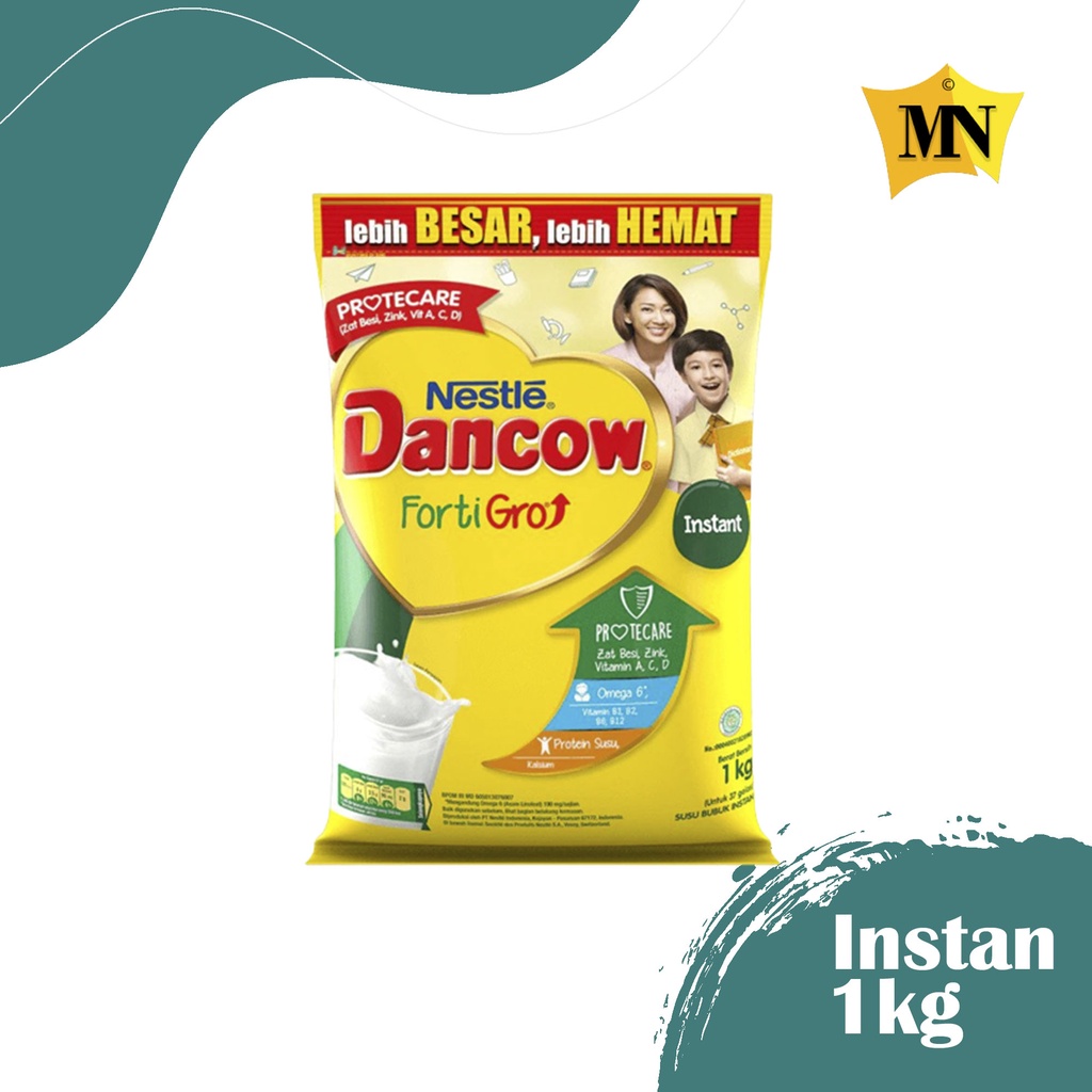 

DANCOW FORTIGROW - Susu Bubuk Susu Anak - Instant Pouch 1kg