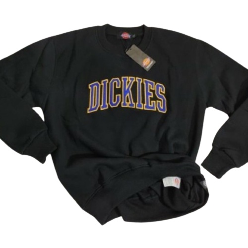 Sweater Pria/Sweatshirt Dickies Crewneck Putih Full/Sweater Pria Wanita Terbaru/Sweater Diskies/Terlaris