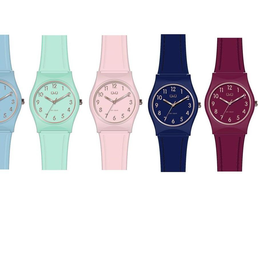 [ Produk Trend ] -9 > Q&Q ORIGINAL QQ ORI QNQ VP34 RUBBER BAND LADY WATCH VP34J075Y - 080Y **