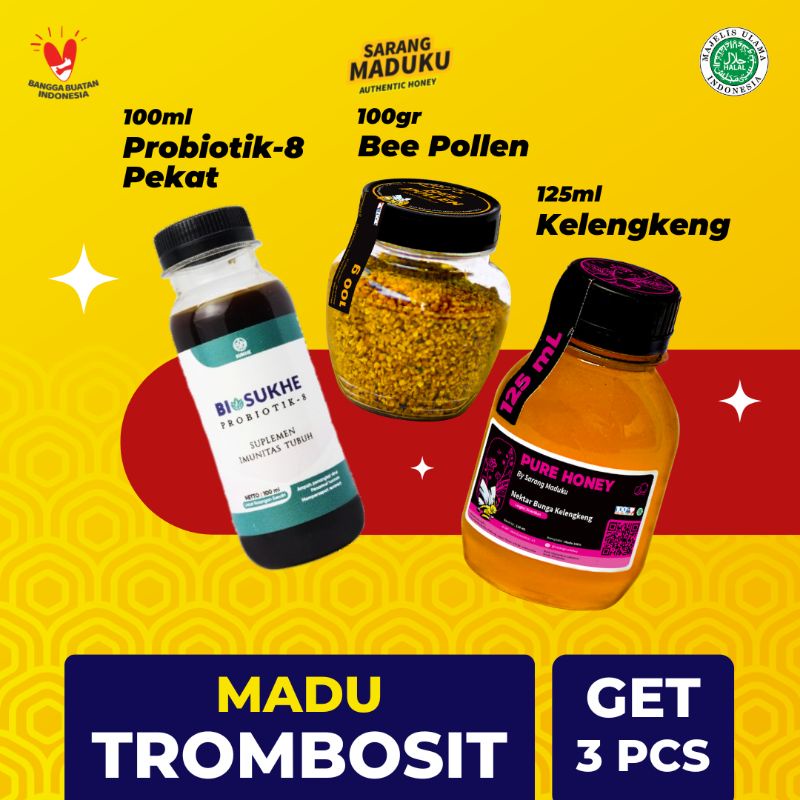 

Sarang Maduku Madu Naikkan Trombosit Asli Alami Raw Honey