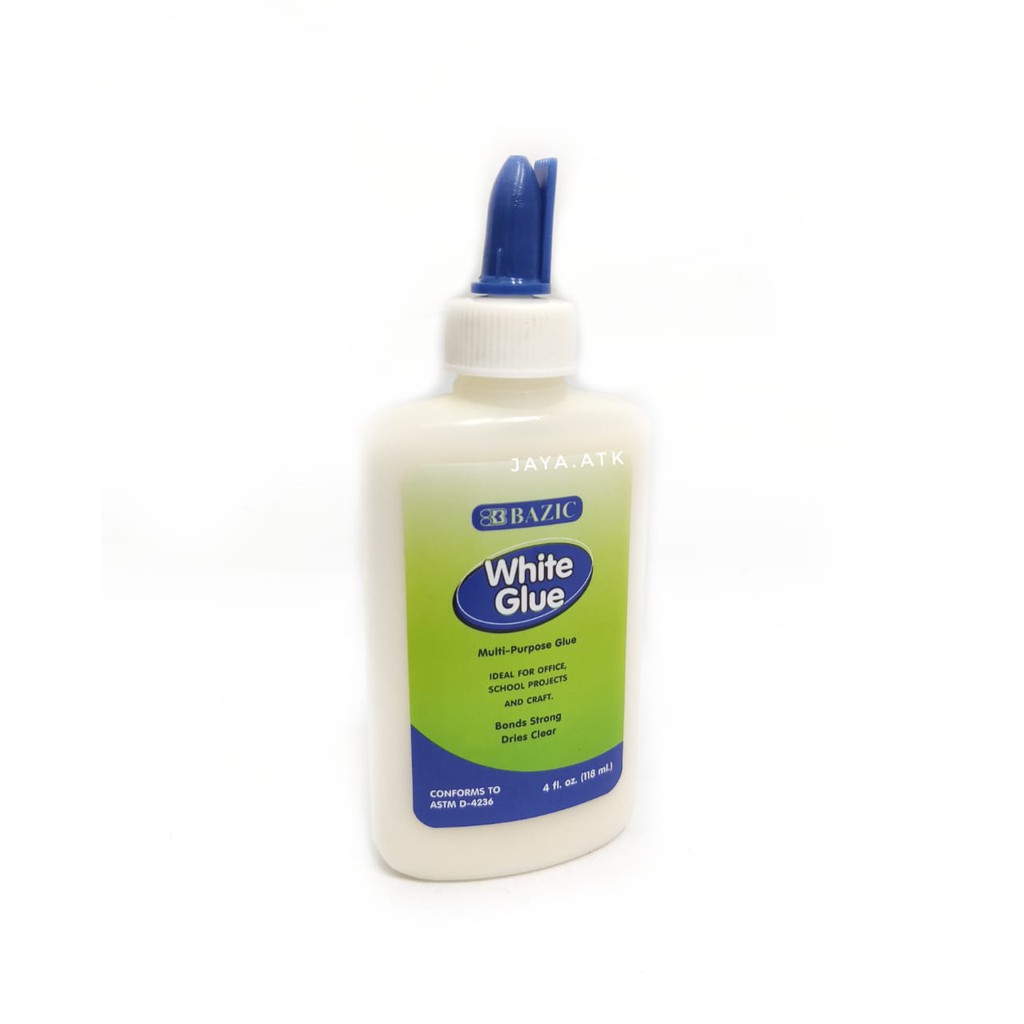 

LEM KAYU LEM PUTIH KAYU 118 ML LEM SERBAGUNA KERAJINAN PRAKARYA ANAK WHITE GLUE BAZIC