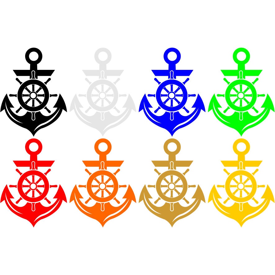 stiker logo jangkar | kating stiker jangkar | stiker kating jangkar