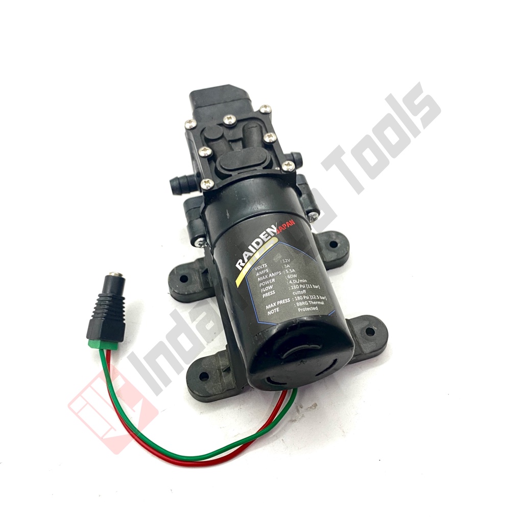 PAKET ADAPTOR RAIDEN160 PSI Dinamo Pompa Air DC Pump Cuci Motor AC