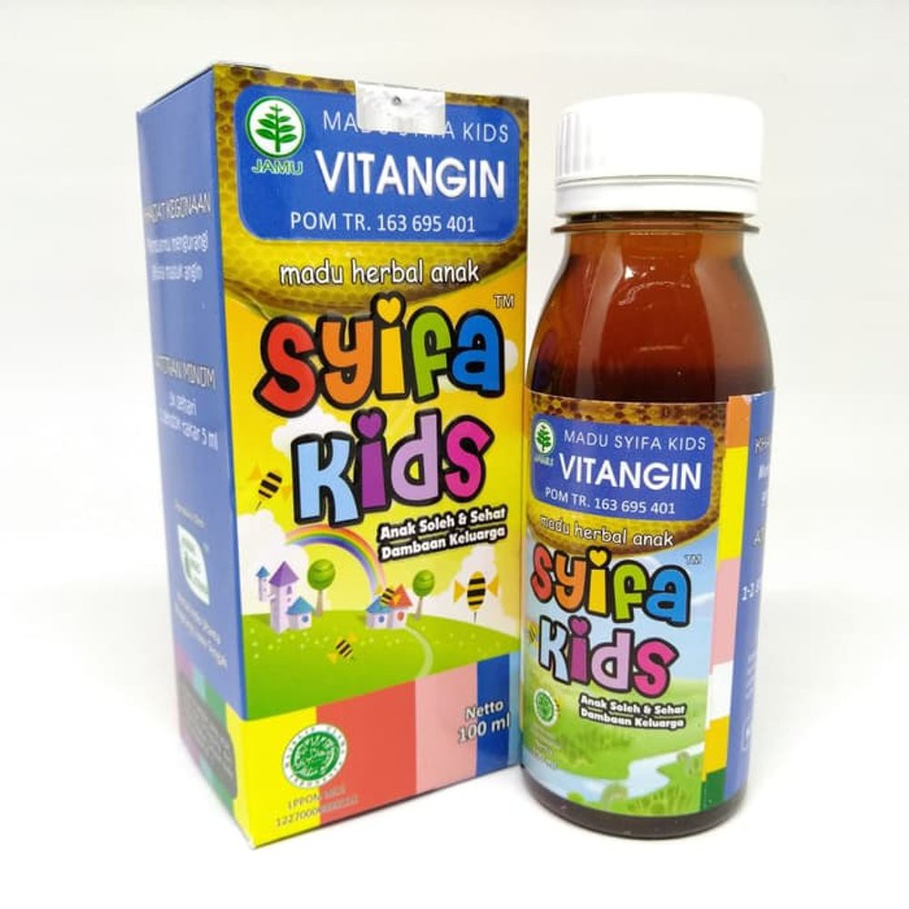 

Madu Herbal Syifa Kids Vitangin Obat Masuk Angin Anak Herbal Indo Utama