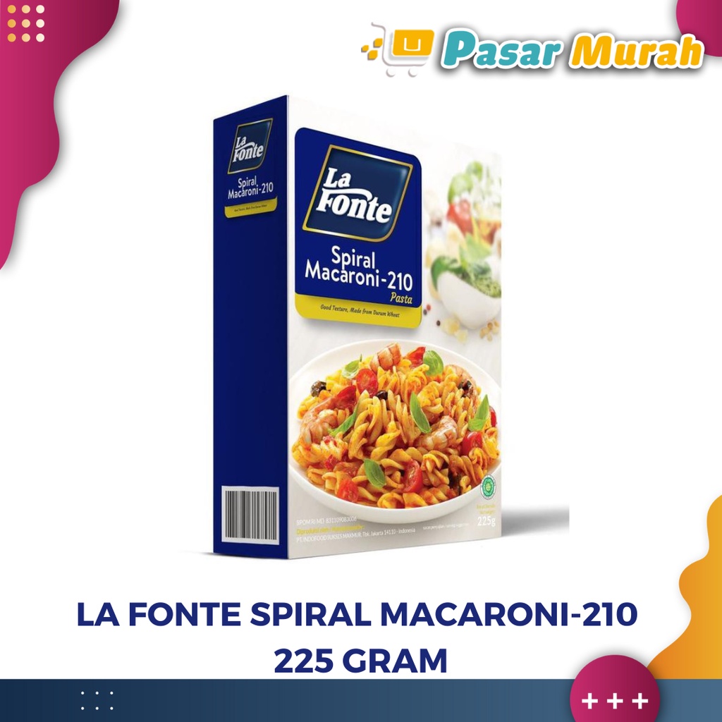 

La Fonte Spiral Macaroni-210 225 Gram