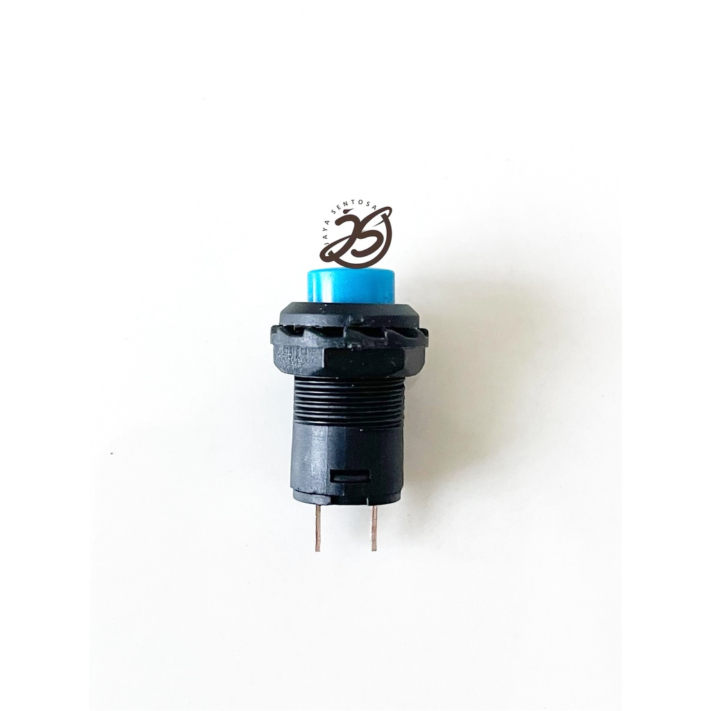 PUSH ON-OFF DS 428 TOGGLE BUTTON SWITCH 2 PIN DS-428 SAKLAR BULAT SELFLOCK 12mm DS428 PUSH BUTTON