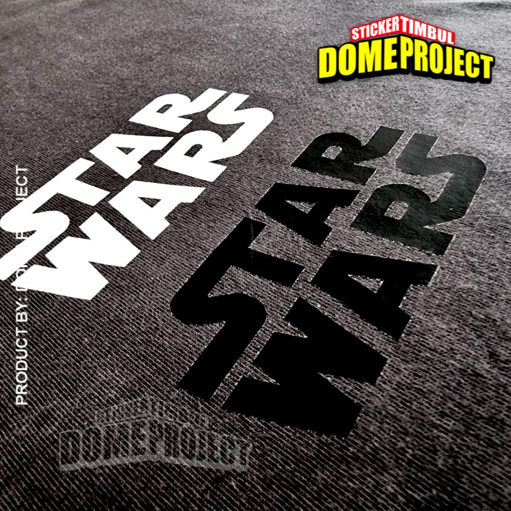 STARWARS STIKER BAJU IRON PATCH SATUAN SABLON SETRIKA