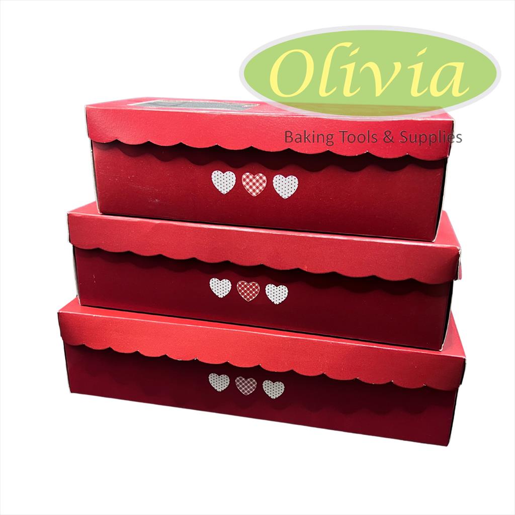 Dus Kue Roll Tart Bolu Gulung BGT Merah Grosir