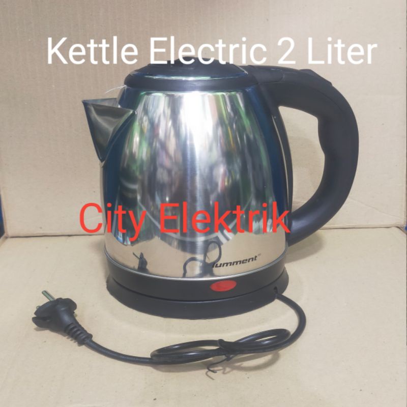 Teko Listrik 2L / Pemanas Air / Kettle Elektrik Kapasitas 2 Liter