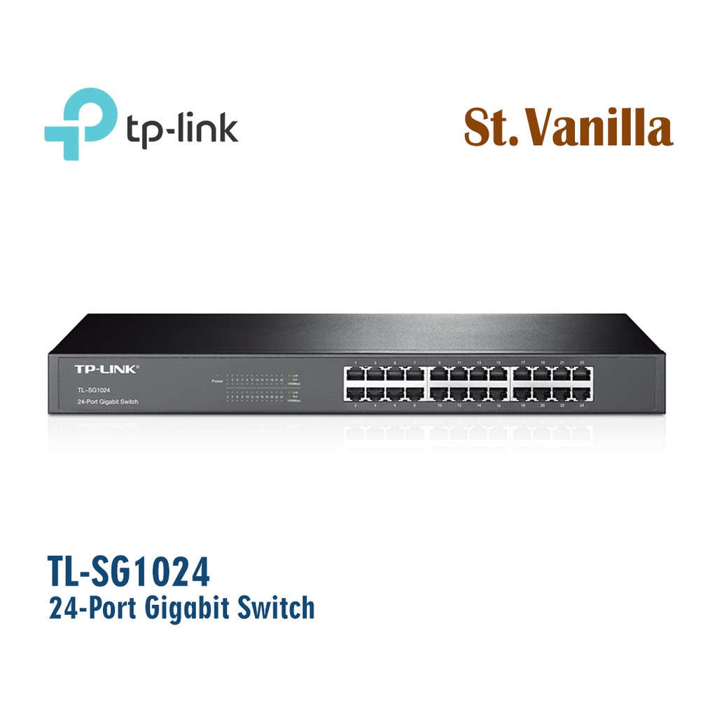 Tp-Link TL-SG1024 24-Port Gigabit Switch TPLINK SG1024 1024