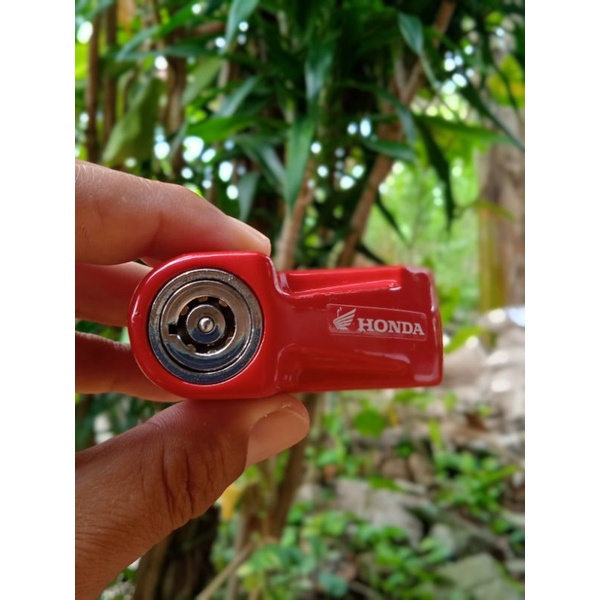 Gembok Alarm Suara Anti Maling Anti Pencuri Ring Panjang Pengaman Motor-4