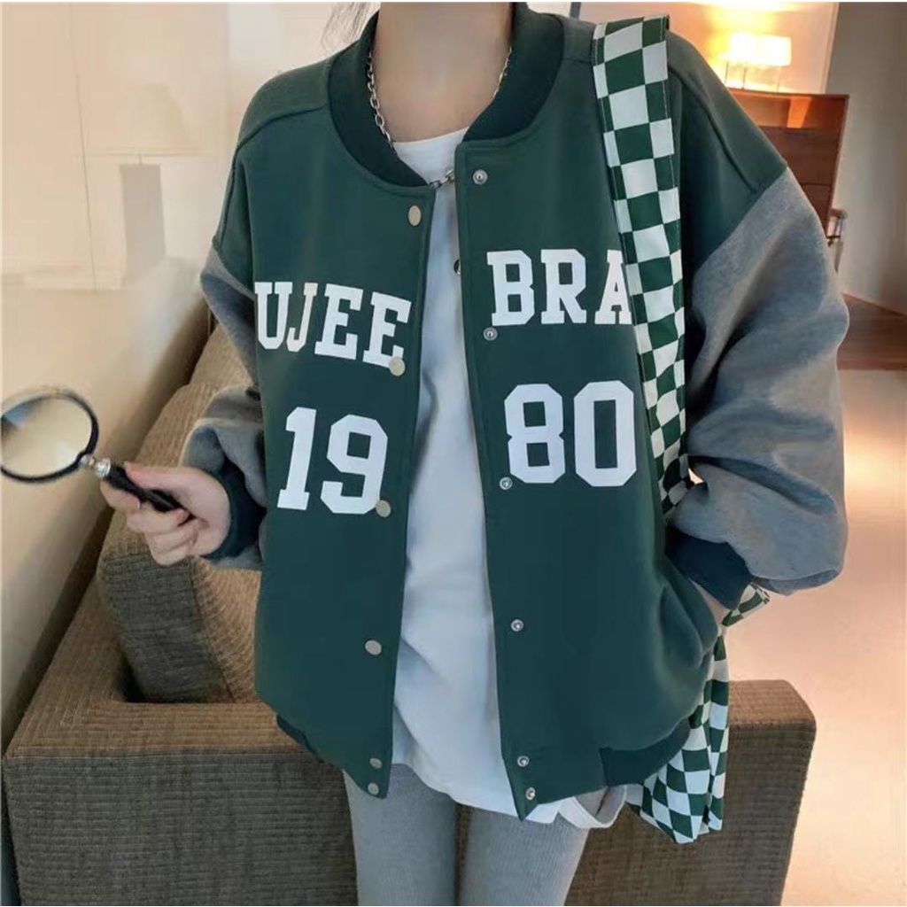 GEJEE BRAND 1980 BOMBER JACKET VARSITY BASEBALL | BISBOL