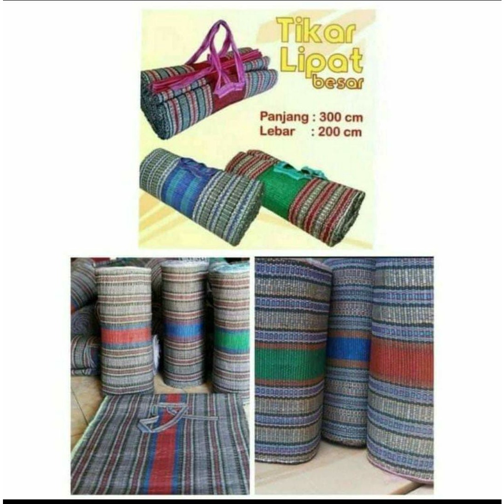 Tikar Gulung Multifungsi - Tikar Indoor Outdoor - Kirana