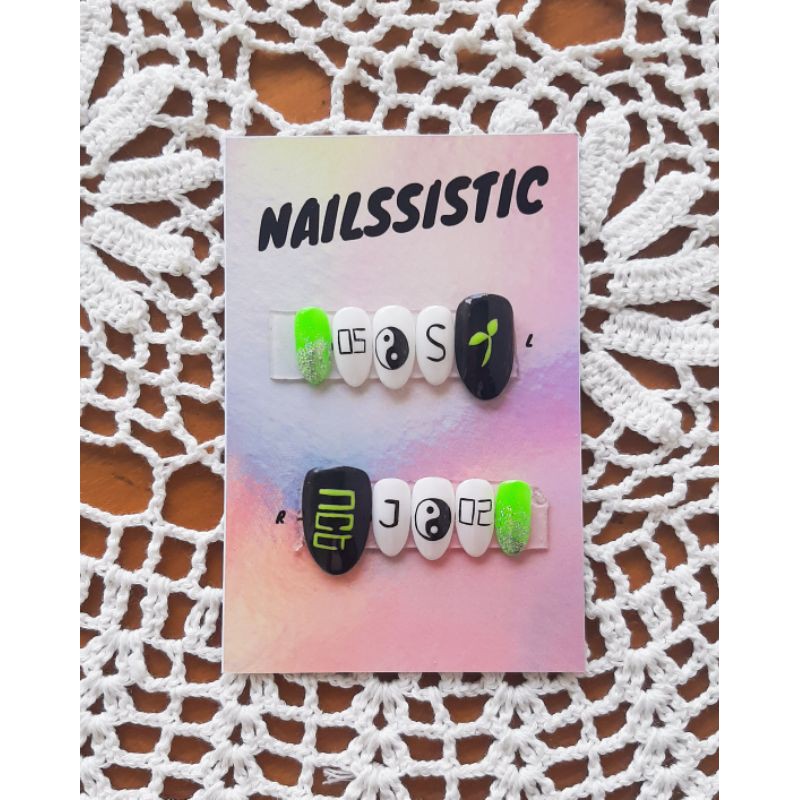 NCT Themed Nails / Custom Fake Nails