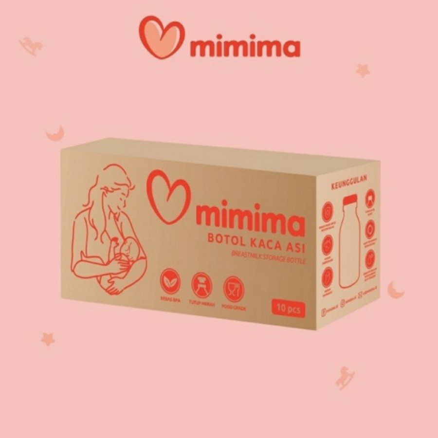 Mimima Botol Kaca ASI Eceran 1 PC