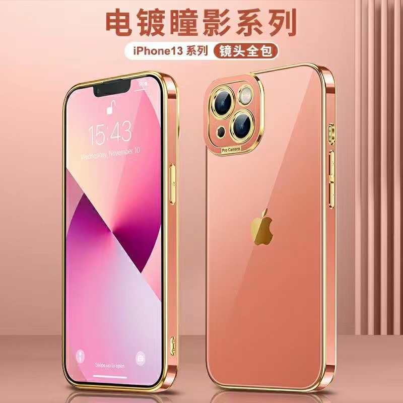 Soft case Pelindung Lensa Bahan Silikon Tahan Banting Untuk iPhone 13 Pro MAX 12 Pro MAX 11 Pro MAX