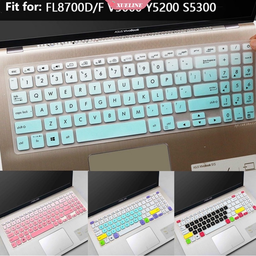 Cover Pelindung Keyboard Bahan Silikon Ultra Tipis Untuk Asus Vivobook S15 s5300u A516M X509JP A509 X509 A509M A509F