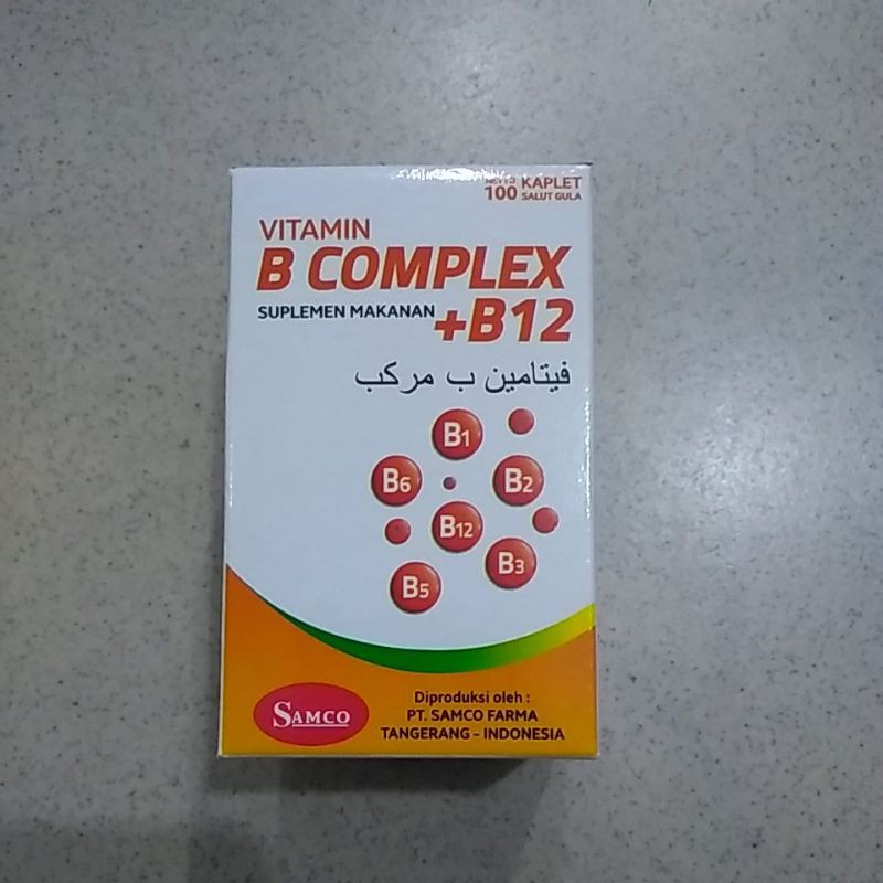 Jual Vitamin B Complex + B12 / B Kompleks B12 / Multivitamin Indonesia ...