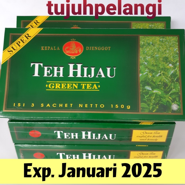 

(BISA COD) TEH DAUN HIJAU SUPER Kepala Jenggot Teh Kwalitas Super