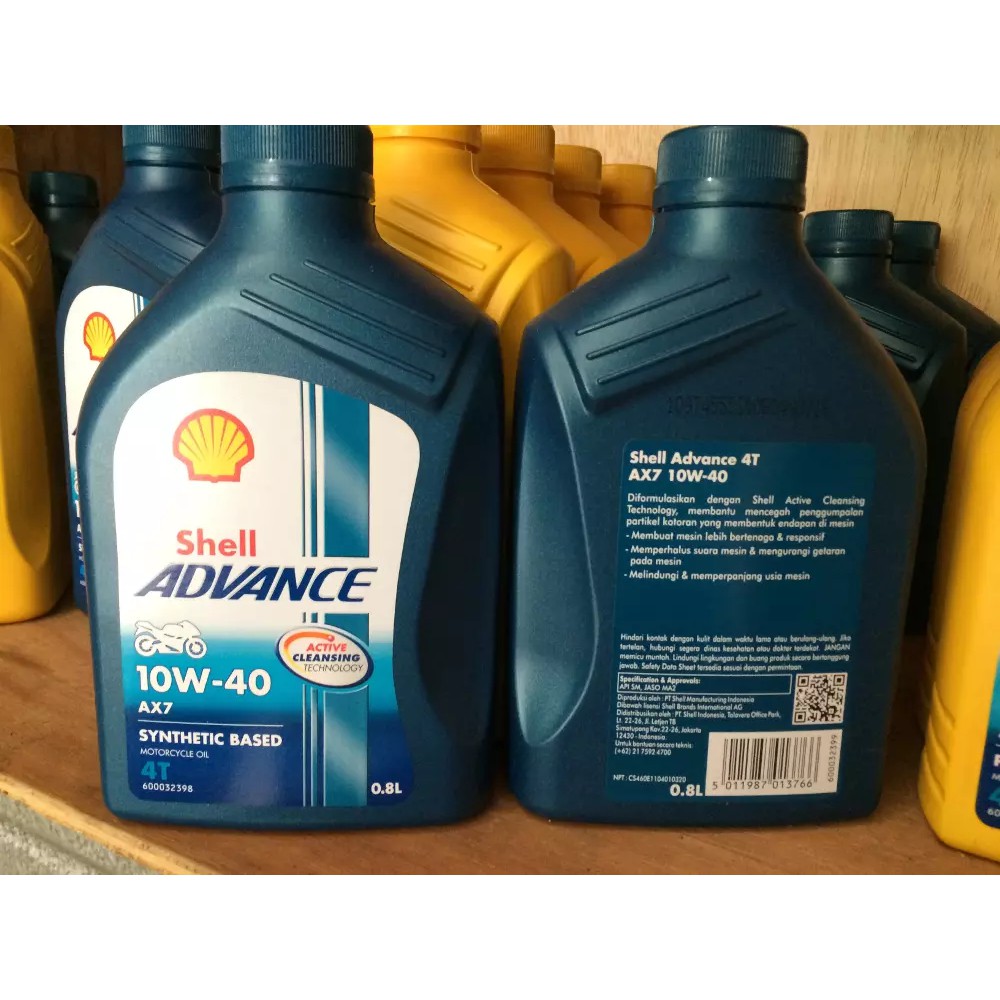 Shell Advance AX7 0.8L