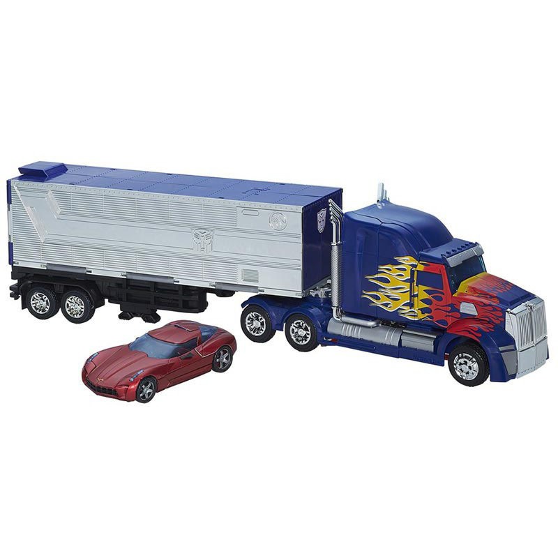 Transformers Platinum Edition OPTIMUS PRIME Trailer &amp; Sideswipe Hasbro