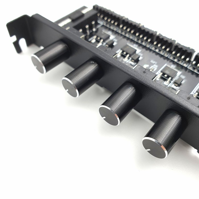 splitter fan 4 pin pwm 8 way with molex power slot pci 4 pin fan case