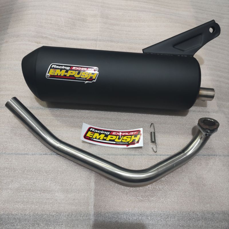 KNALPOT EMPUSH EXHAUST HONDA BEAT MODEL STANDAR MP7 MPRING-GenioBeat Delux 2020