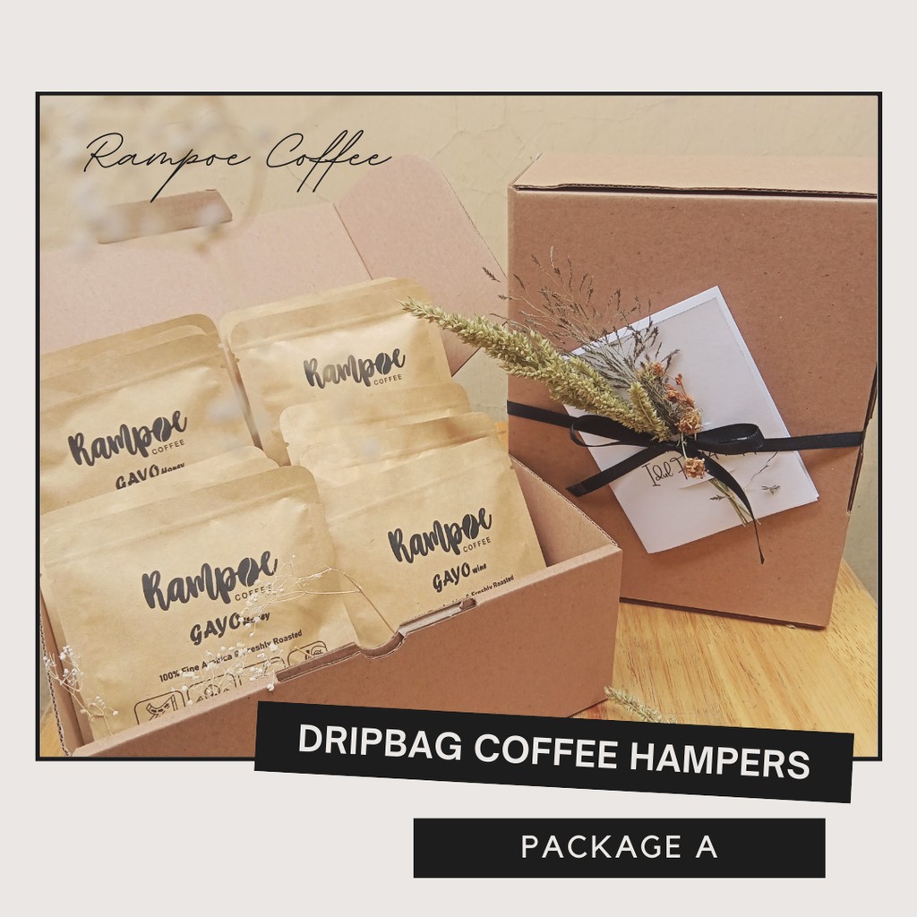 

Drip Bag Coffee Hampers