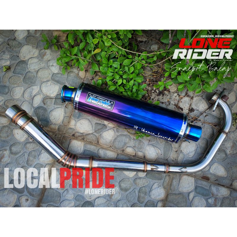 Lone Rider Original - RR Pahe #1 ft. Big Volume Bluemoon - GSX 150R