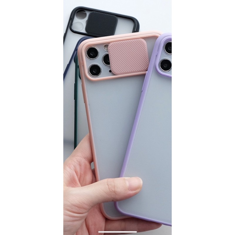 Camera Slide Protection Case - full camera protect for iPhone 6 7 8 7+ 8+ X Xs XR XsMAX 11 PRO MAX-CS. PINK