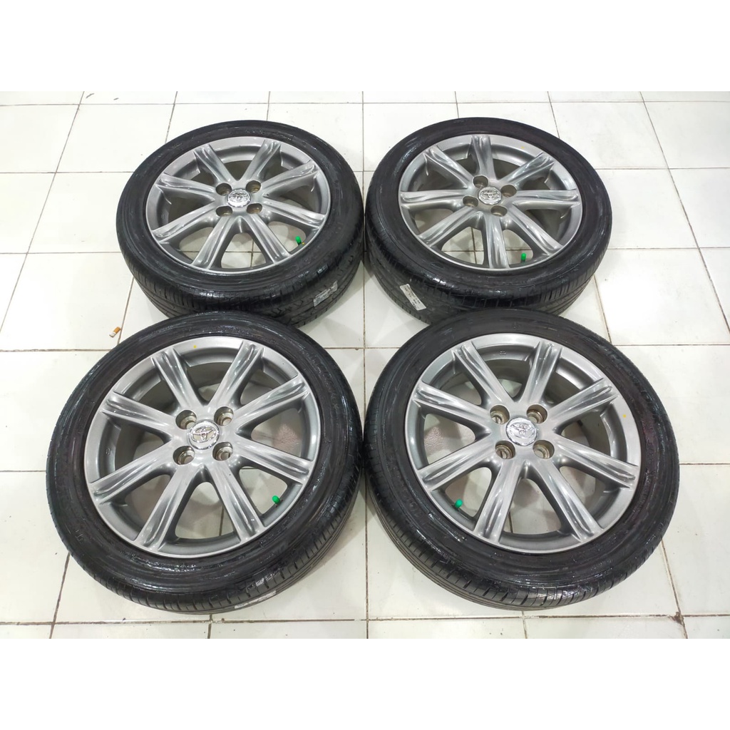 Menjual Velg Second Copotan Mobil YARIS TRD & BAN 195 50 R16