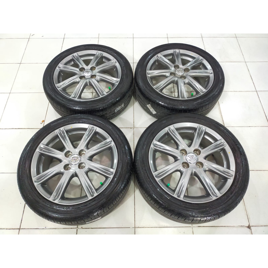 Menjual Velg Second Copotan Mobil YARIS TRD &amp; BAN 195 50 R16