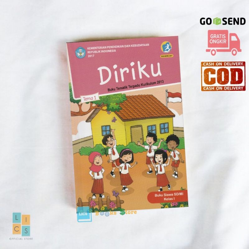 Buku Tematik SD Kelas 1 Tema 1 Diriku Revisi 2017 2018 Kurikulum 2013